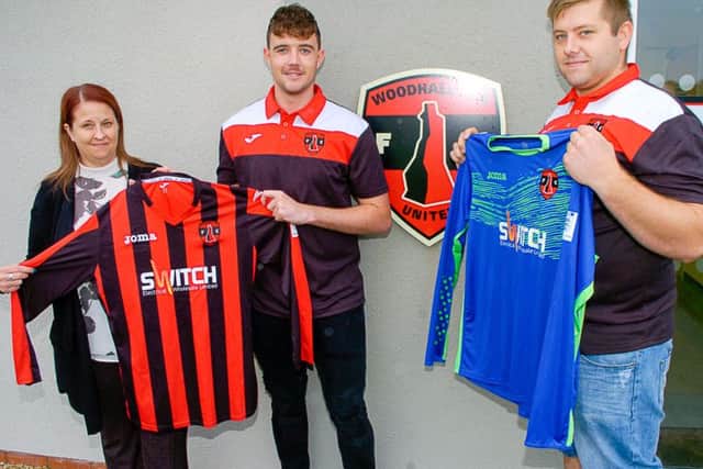 Woodhall Spa United have new sponsors.