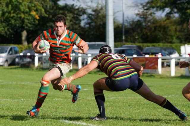 Will Inmans strong run set up Rasens try at Northampton EMN-160310-124616002