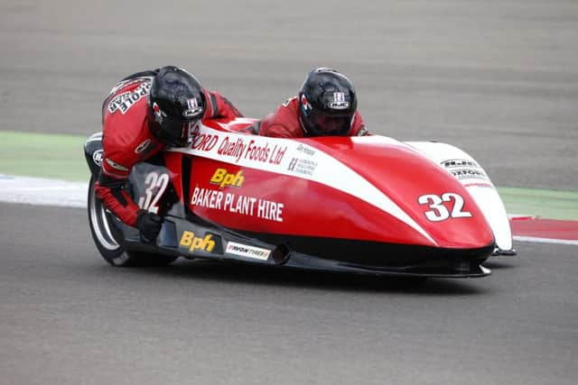 Gary Horspole and Jimmy Connell at Assen. Photo: Dave Yeomans