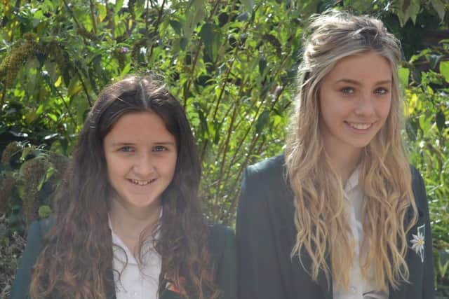 Aimee Hickingbotham and Abigail Harmston.