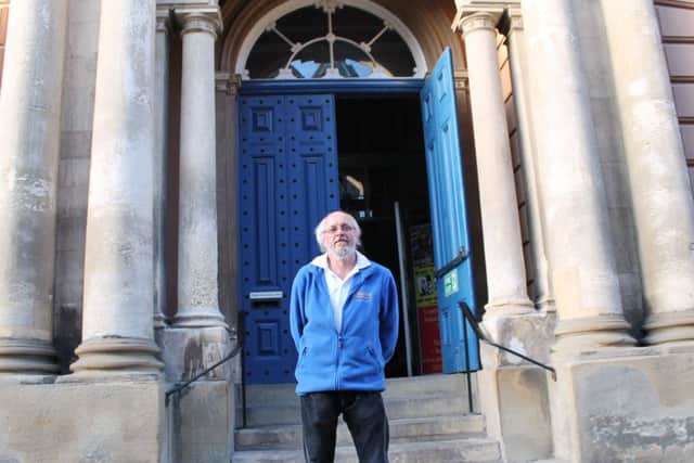 Andy Howlett at Louth Town Hall.