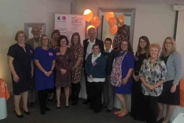 Home-Start Lincolnshire staff and volunteers.