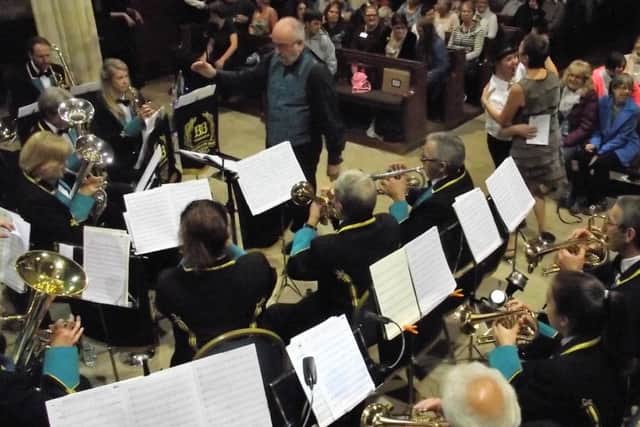 Banovallum Brass entertained at the Geatway Club concert in St Mary's Church EMN-161016-165158001