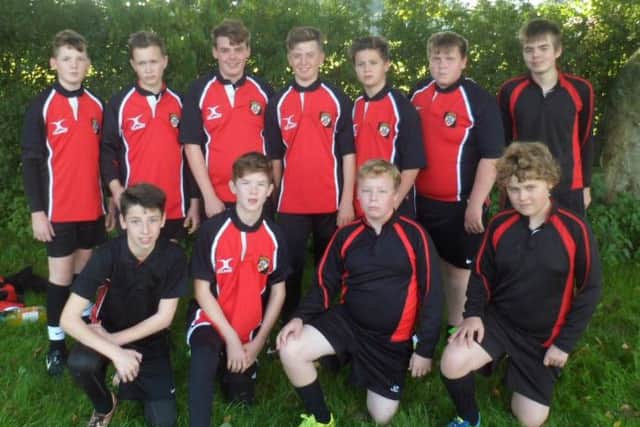 Cordeaux Academy's Year 9 rugby team EMN-161010-121706002
