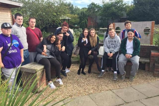 Students from Mablethorpe Learning Centre recently lent a helping hand at the local seal sanctuary.