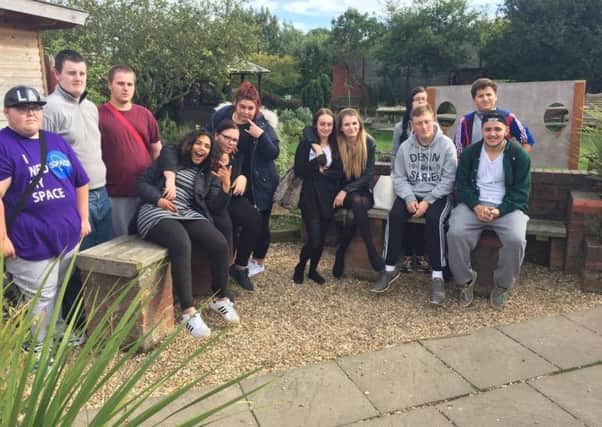 Students from Mablethorpe Learning Centre recently lent a helping hand at the local seal sanctuary.