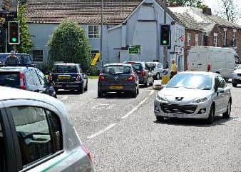 The Bull Ring in Horncastle - one of the junctions at the centre of calls for a new by-pass EMN-161014-155133001