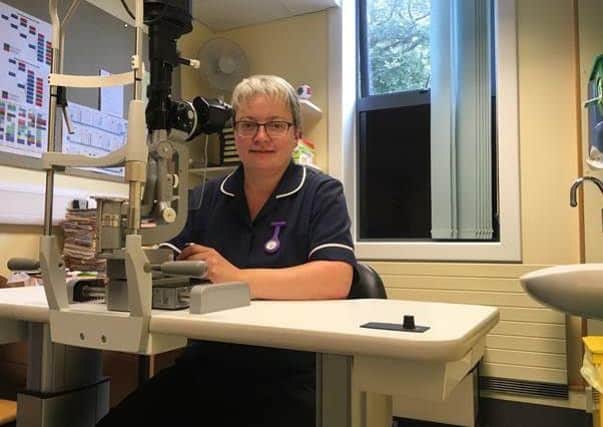 Oculoplastic advanced care practitioner Carmen Clark.