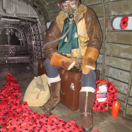 'Weeping Lancaster' commemoration at Newark Air Museum EMN-161017-094228001