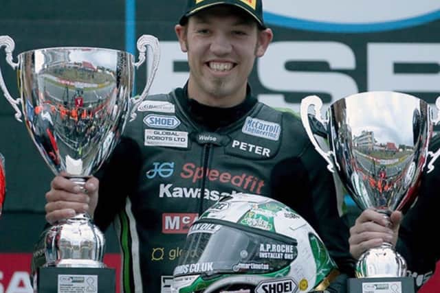 Peter Hickman who recorded a win and a third place at Brands Hatch to secure the overall Riders Cup EMN-161017-111304002