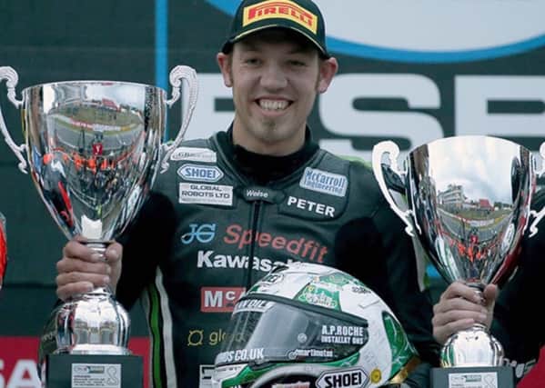 Peter Hickman who recorded a win and a third place at Brands Hatch to secure the overall Riders Cup EMN-161017-111304002