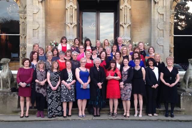 The Home-Start Lincolnshire team which has been shortlisted for a prestigious award