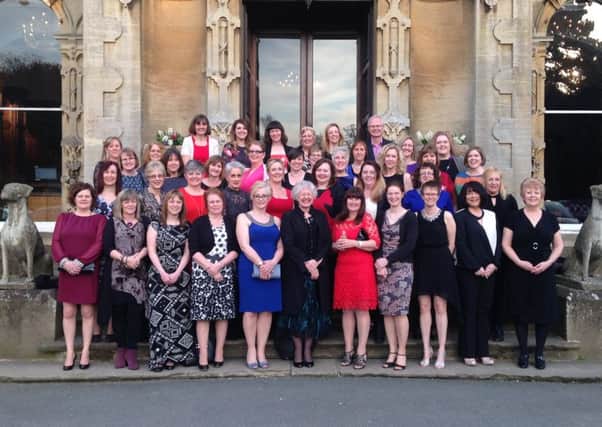 The Home-Start Lincolnshire team which has been shortlisted for a prestigious award
