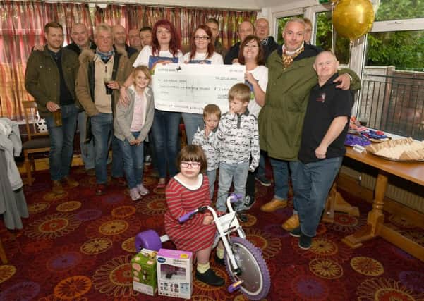 Sleaford All-Knighters donating charity day proceeds to Rainbow Stars. EMN-161021-195636001