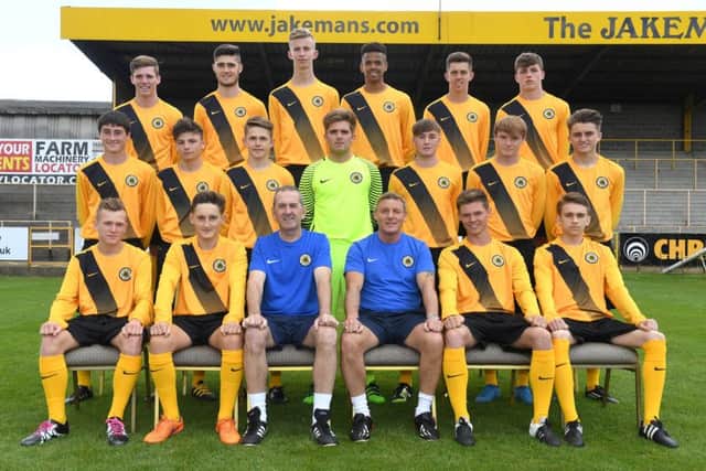 Boston United's under 18s.
