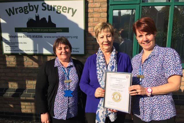 L to R: Linda Madeley, Julie Goy and Helen Dean