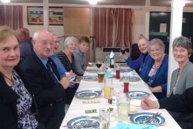 Clean plates at Tattershall's annual Ham & Chine Supper EMN-161027-094104001