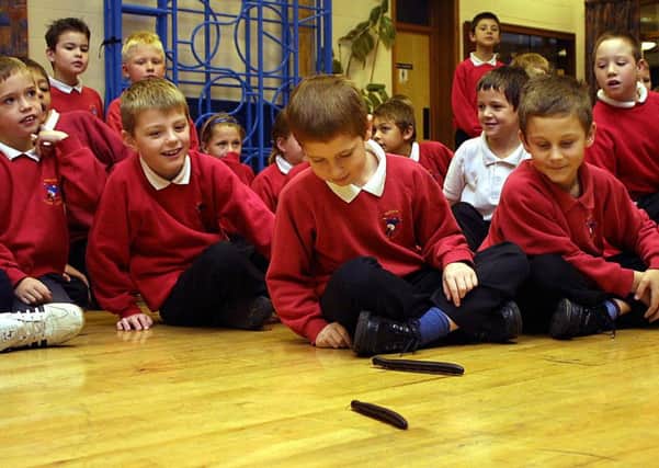 Turning back the clock to 2003 with Skegness Junior School.