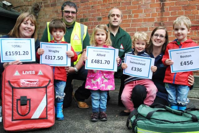 Mon Ami Childrens Nurseries have raised almost Â£1,600 for the LIVES charity.