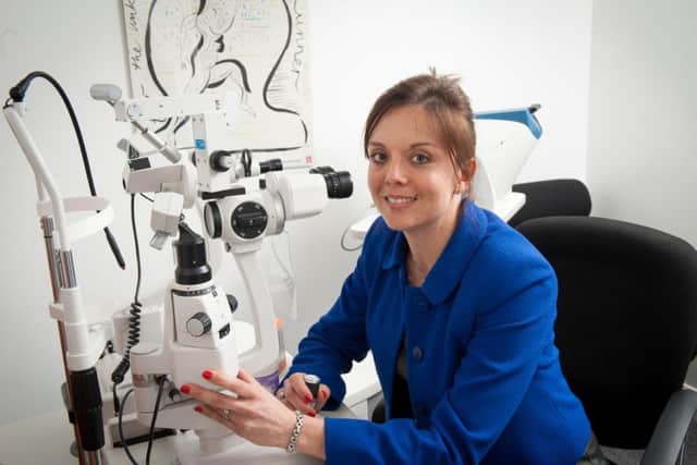Clair Wood, from Lunettes Opticians, in Ruskington.