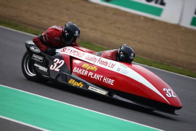 Gary Horspole and Jimmy Jijmmy Connell in action at Brands Hatch. Photo: Dave Yeomans