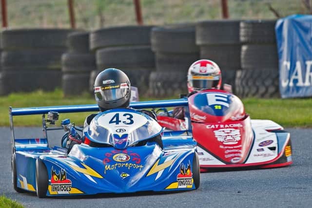 Stuart Haywood at Darley Moor. Photo: Steve Addison