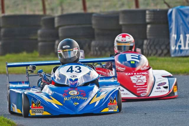 Stuart Haywood at Darley Moor. Photo: Steve Addison