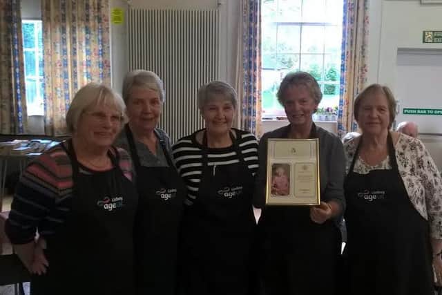 The ladies at Horncastle Community Centre.