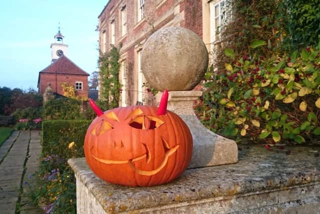 Spook-tacular pumpkins on show at Gunby EMN-161025-094359001