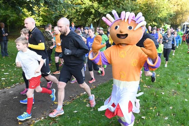 Boston Park Run 1 year anniversary. Start  at Witham Park.