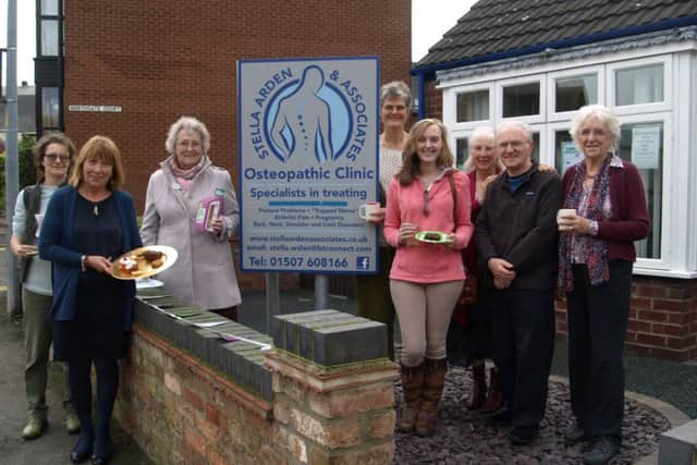 Stella Arden & Associates Osteopathic Clinic in Louth held a coffee morning for Macmillan last week.