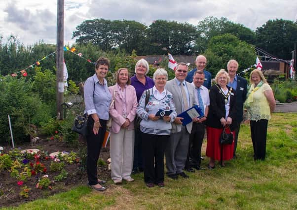 Mablethorpe has received a silver Britian in Bloom award. Here there are pictured in Trusthorpe.