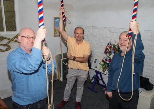 Bell ringers from around the country stopped off in Trusthorpe recently.
