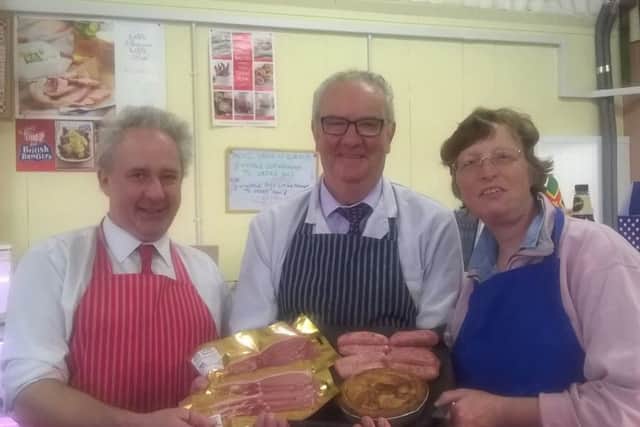 Some of the team at Pinchin's, pictured (from left) James Pinchin, Peter Bennett, and Henny Pinchin.