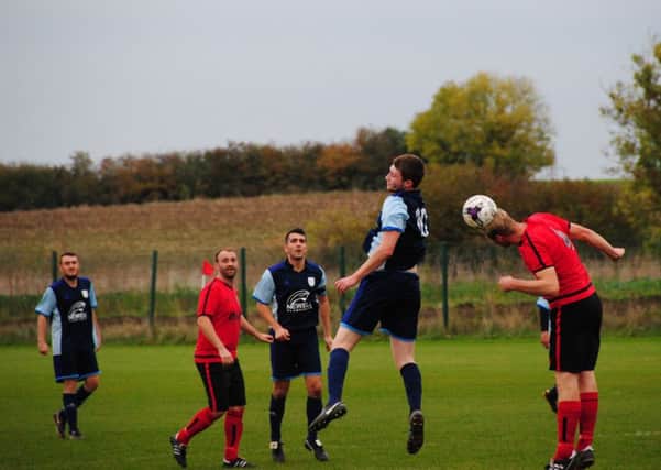 Action from Sleaford Sports Amateurs' home win on Saturday.
