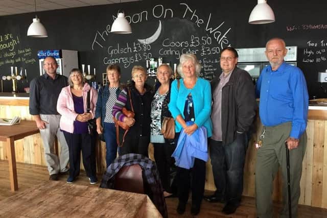 Some of the Coastal Community Challenege Committee members at one of their latest meetings.