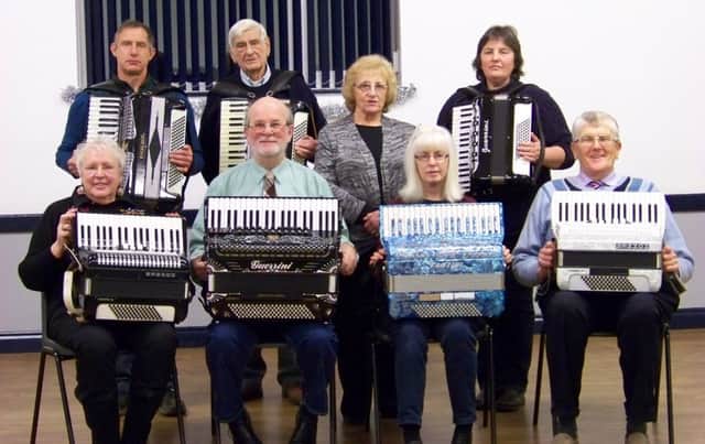 Photographed are members of Skegness Accordion Club EMN-161031-145048001
