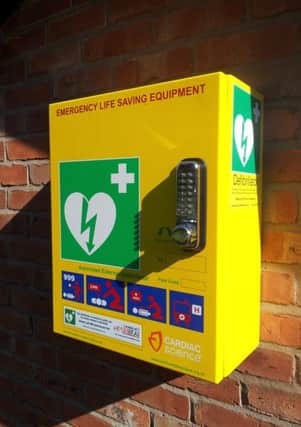 A defibrillator like this one pictured has not been returned following use in Melton last month.