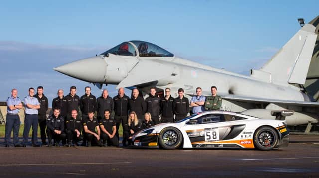 McLaren GT visit to RAF Coningsby. (Photo: SAC Jack Welson RAF) CON-OFFICIAL-