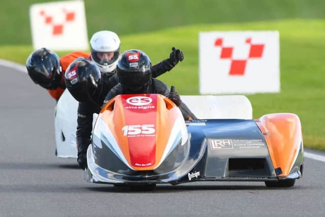 Giles and Jen Stainton are targeting the British Sidecar Championship next season EMN-160711-121550002