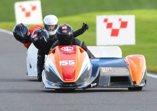 Giles and Jen Stainton are targeting the British Sidecar Championship next season EMN-160711-121550002