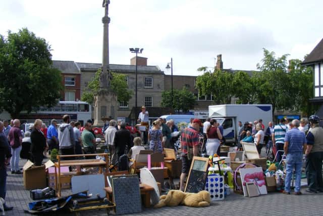 A regular auction has been among the ideas introduced to boost footfall in Sleaford Market Place. EMN-160711-154905001