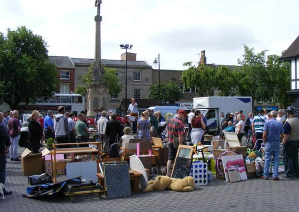 A regular auction has been among the ideas introduced to boost footfall in Sleaford Market Place. EMN-160711-154905001
