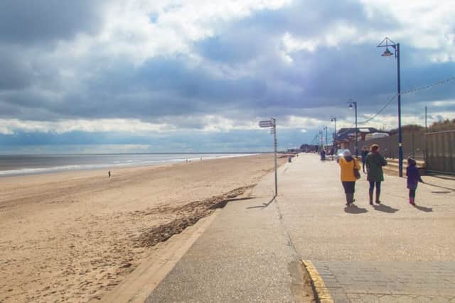 Mablethorpe seafront.