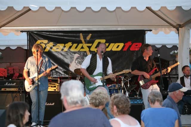 Status Quote are hoping to raise church funds with their charity gig on Saturday night EMN-160911-094008001