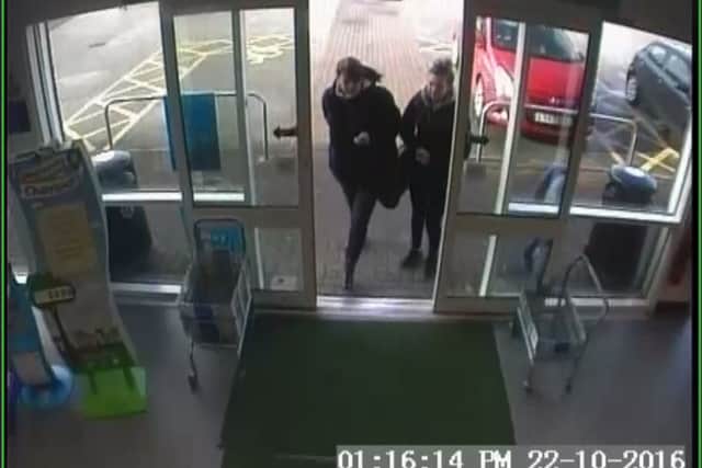 Police believe these women could help them with their inquiries following the theft of groceries from the Co-op in Skegness. ANL-160911-114618001