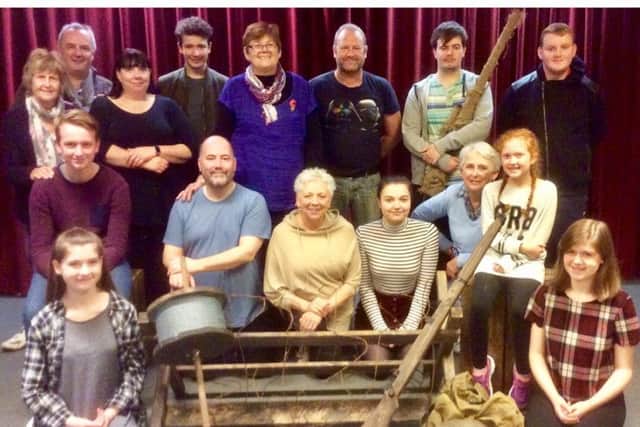 Cast of Anthem, at Blackfriars Arts Centre this week EMN-161011-135830001