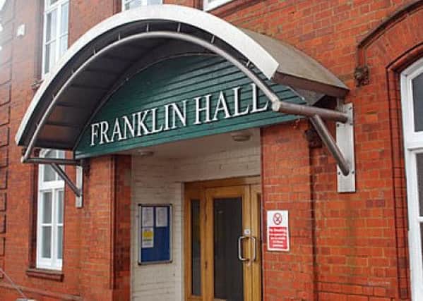Franklin Hall in Spilsby. ANL-161111-150755001