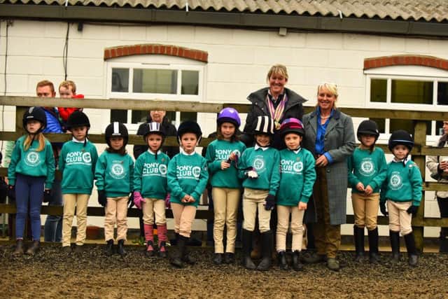 Fundraising fun at Caistor Equestrian Centre EMN-161115-153635001