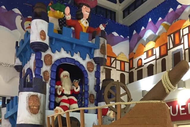 The Peter Pan-themed grotto at the Hildreds Centre.